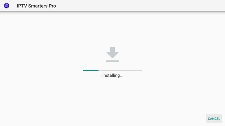 Downloader Install Progress
