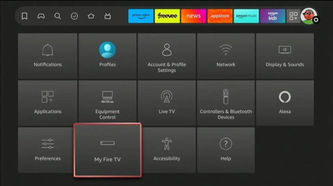 Step 2 – My Fire TV