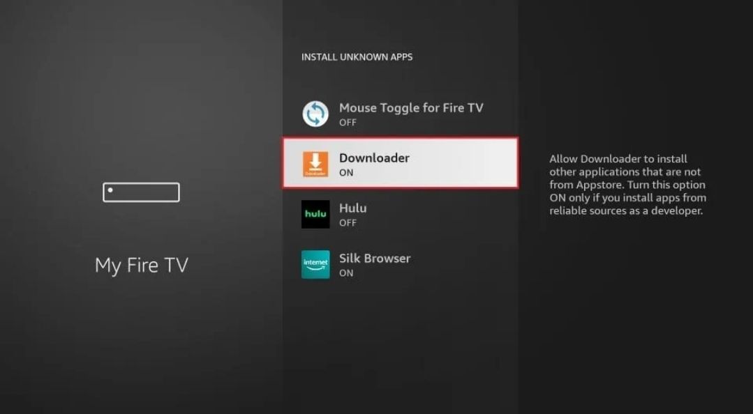 Step 8 – Enable Downloader